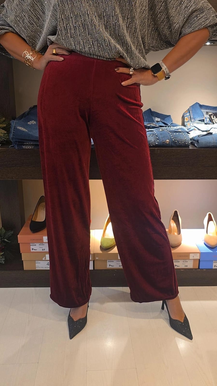 Pantalón Terciopelo Curvy