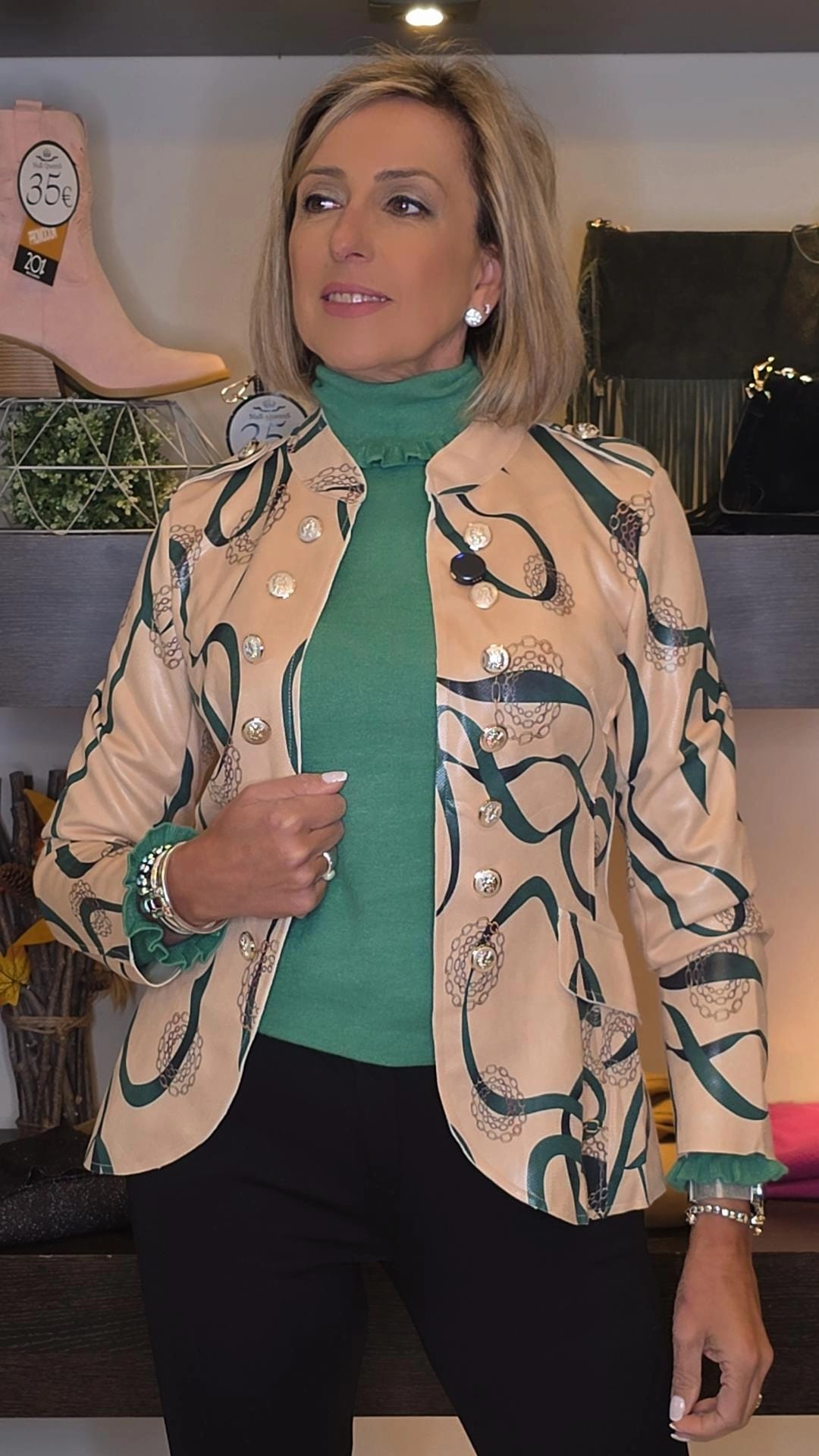 Chaqueta militar Catalina