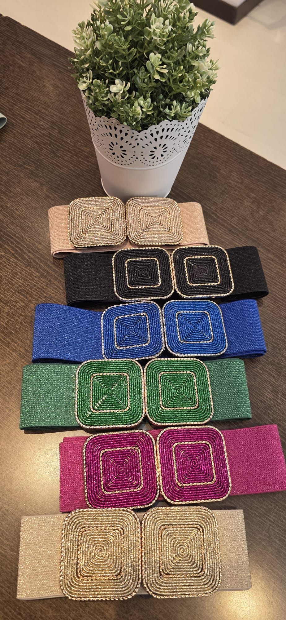 Cinturón cuadrado Brilli