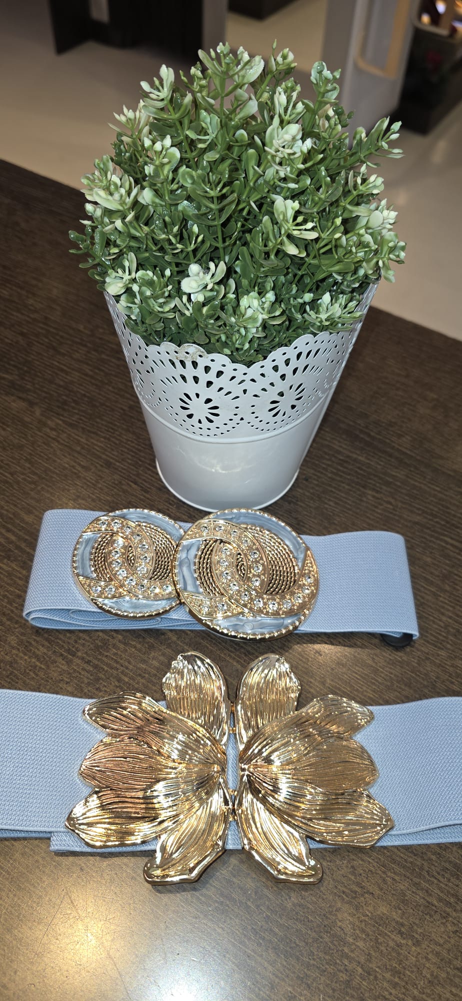 Cinturón Azul Cielo