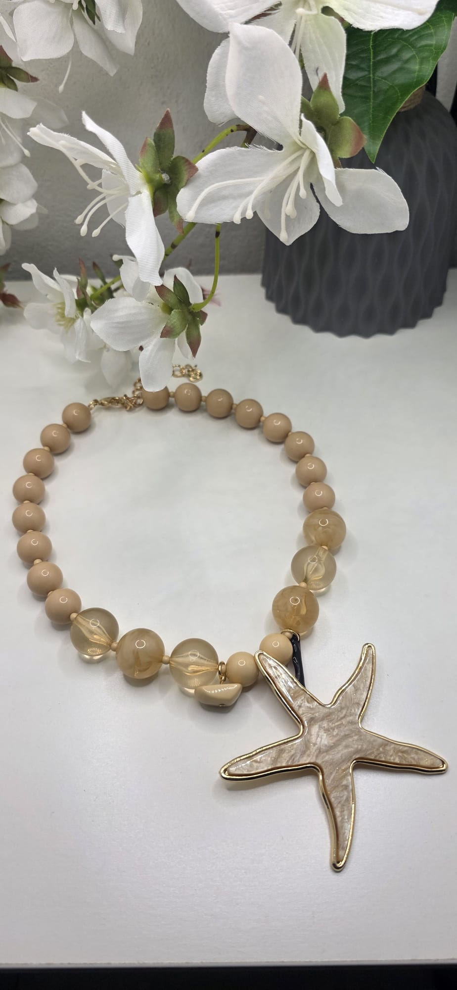 Collar Estrella nácar